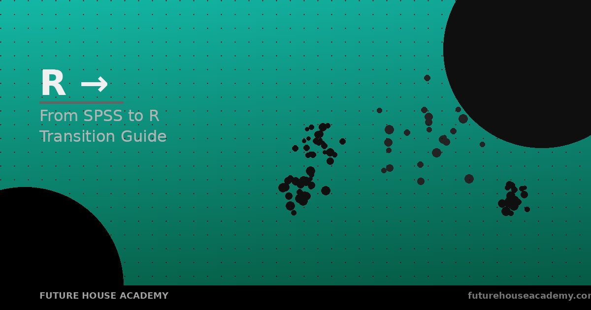 R for Beginners: Why Researchers Are Switching from SPSS (And How to Start)